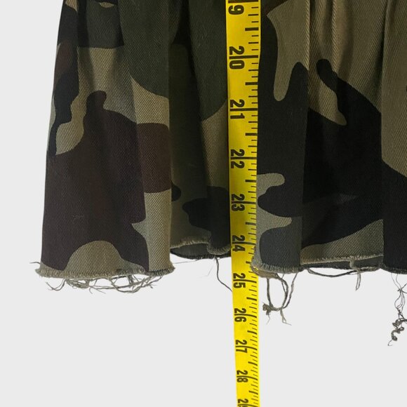 Vintage 1978 Romi Basha French Army Jacket Women's Medium Military Utility Camo - Picture 12 of 12